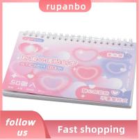 RUPANBO039392692 กระดาษสำหรับตกแต่ง สติกเกอร์ติดผนัง หลากสี สติกเกอร์เกาหลีแบบเกาหลี สติกเกอร์สมุดติดรูป สติ๊กเกอร์รูปดาว ดีไอวาย