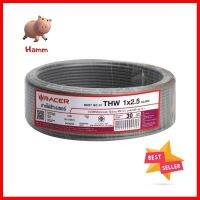 สายไฟ THW IEC01 RACER 1X2.5 ตร.มม. 30 ม. สีเทาELECTRIC WIRE THW IEC01 RACER 1X2.5SQ.MM 30M GRAY **ด่วน สินค้าเหลือไม่เยอะ**