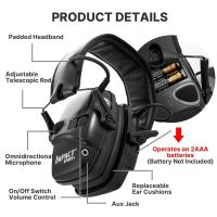 2022 Tactical Electronic Shooting Earmuff Anti-noise Headphone Sound Amplification Hearing Protection Headset Foldable Hot Sale