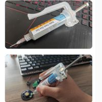 ◘✺▤ New Type Low Temperature Lead-free Syringe Smd Solder Paste Flux For Soldering Led Sn42Bi58 Repair Welding Paste Accessories