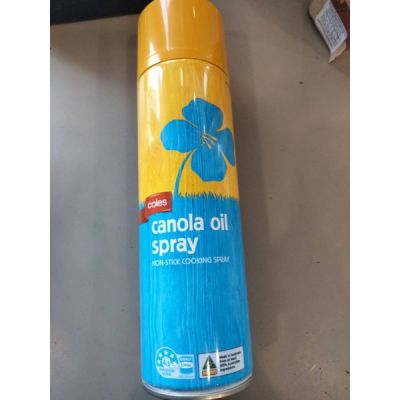 🍀For you🍀 Coles Canola Oil Spray น้ำมัน คาโนล่า ออย สเปรย์ 400 กรัม