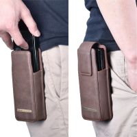 【CW】 VIETAO z Fold 4 3 2 Waist for galaxy Fold4 Fold3 Fold2 phone bag Puloka Leather Cellphone pouch