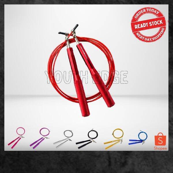 Aluminum Steel Wire Jump Rope Lazada