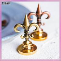 CXXP สีทึบทึบ ตราประทับตราประทับขี้ผึ้ง โลหะสำหรับตกแต่ง ที่ปิดผนึกสี ของเก่าแบบโบราณ ตราประทับแสตมป์ คำเชิญงานแต่งงาน