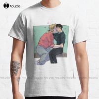 Charlie And Nick From Heartstopper Classic T Shirt Heartstopper Fashion Creative Leisure Funny T Shirts Custom Gift New XS-6XL