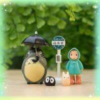 Cartoon Figurine Set Spirited Away Kawaii Decorn Anime Room Miyazaki Garden Ornament