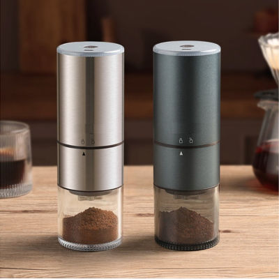 New Upgrade Portable Electric Coffee Grinder Type-C USB Charge CNC Stainless Steel Grinding Core Coffee Beans Grinder