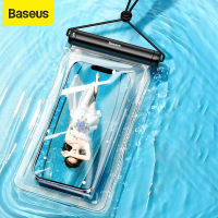 Baseus กระเป๋าโทรศัพท์กันน้ำสำหรับ Iphone 14 13 12 Pro Max เคสเคสโทรศัพท์กันน้ำกระเป๋าสำหรับ Samsung Xiaomi Huawei ว่ายน้ำปกป้องกันสากล