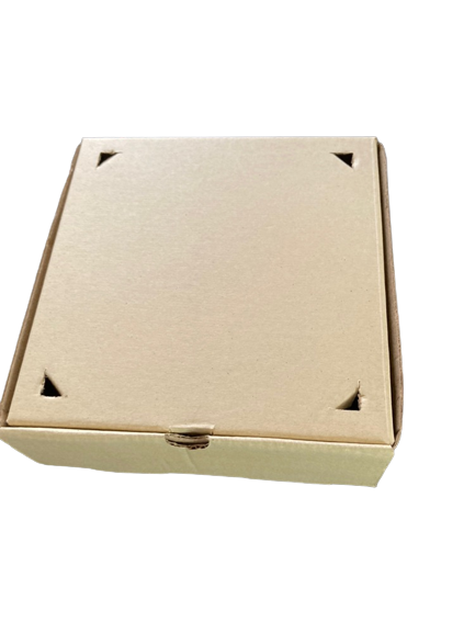 กล่องอาหาร-จัดเบรค-ขนาด6นิ้ว-แพค-50-กล่อง-กล่องพิซซ่า-กล่องขนม-pizza-box-6-ขนาดกล่อง-6x6x2นิ้ว-กล่องกระดาษ-สัมผัสอาหารได้-ผลิตโดย-box465