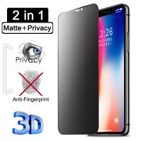 3D Full Cover Matte Privacy Screen Protector For iPhone X XR XS 11 12 13 mini 14 Pro Max 6 7 8 Plus SE Anti Spy Tempered Glass