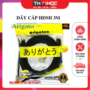 Dây Cáp HDMI 3m 4K ARIGATO Tín Hiệu Siêu Nét 4K Siêu Ổn Định - Dây HDMI 4K
