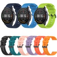 For Xiaomi MI Watch Color Strap Silicone Wristband Bracelet 22mm Band For Mi Smartwatch Watchwrist Replaceable Accessories Smartwatches