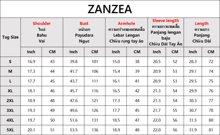 สินค้ามาใหม่-จัดส่งฟรี-fancystyle-zanzea-เสื้อผู้หญิงมุสลิมมีกระดุม-เสื้อเสื้อเชิ้ตมีปกข้างเสื้อหลังไขว้ทรงโคมไฟ