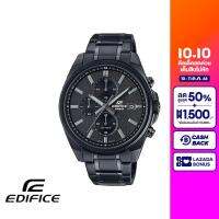 CASIO นาฬิกาข้อมือผู้ชาย EDIFICE รุ่น EFV-610DC-1AVUDF วัสดุสเตนเลสสตีล สีดำ