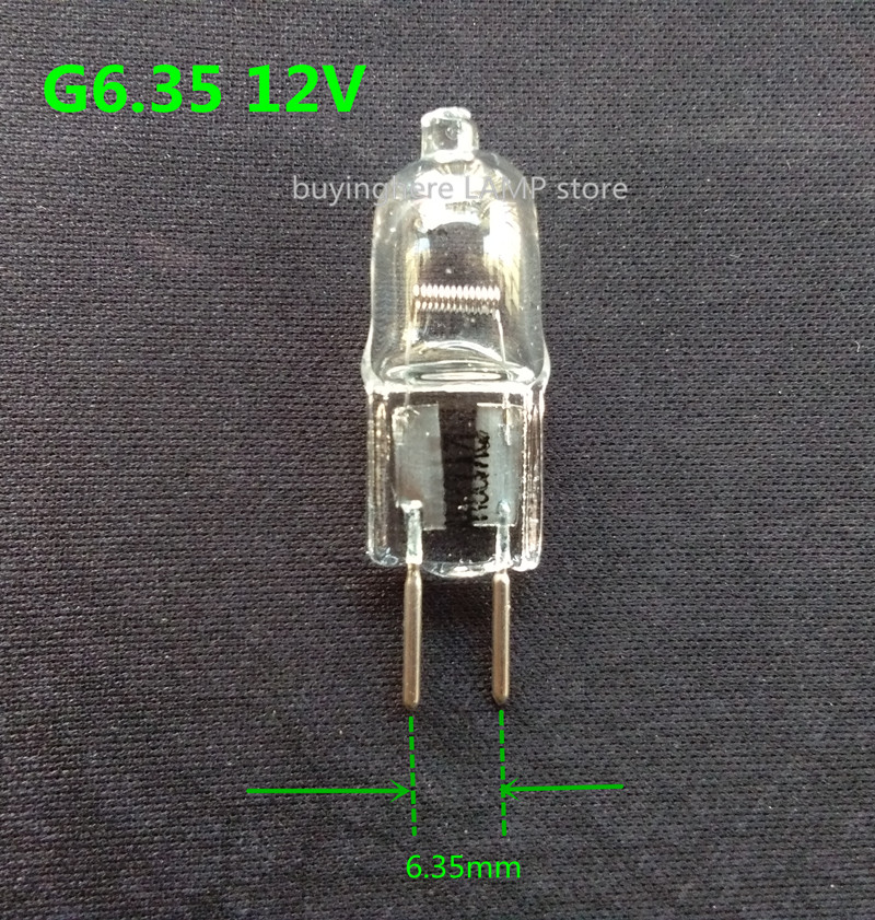 1/2/5x Halogen Capsule Bulb 220v 12v 6v G6.35 G5.3 G4 5w 10w 20w 35/50w 100w LOT 
