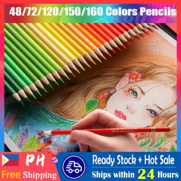 superior 48/72/120 colors art sets professional