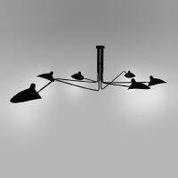 Modern Dawn Spider Serge Mouille Ceiling Lamp Iron Art Decor Home Industrial Duckbill Ceiling Light for Living Room Bedroom Loft