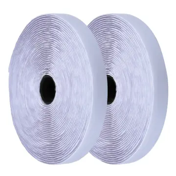 Velcro 25mm x 25m White/ Black