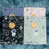 เคสสำหรับไอแพด มีที่ใส่ปากกา เคสไอแพด For ： Gen7/8/9 10.2 เคส 10.5 เคส 9.7gen5-6 air1/2 เคส Pro 11 2021 หลังใส