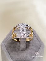 แหวนเพชรแท้ ทองแท้ รุ่น Queen CC