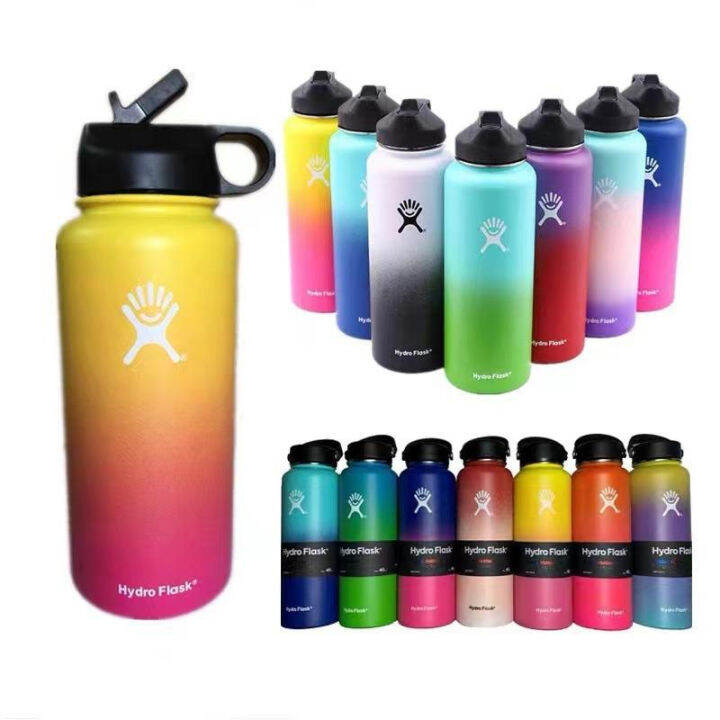 Hydro Flask Sports Water Bottle 32 oz Stainless Steel Insulated Water ...