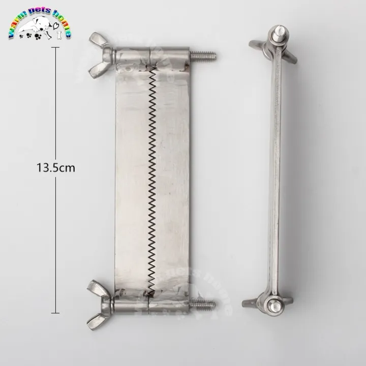 Ear Cropping Guide Clamp With Teeth Pitbull Dog Ear Cropping Tools