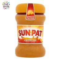 Sun-Pat Crunchy Peanut Butter 400g ซันแพท ครันชี่ พีนัทบัทเทอร์ 400กรัม