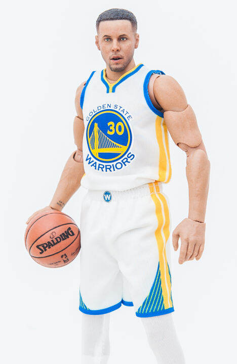 figma-ฟิกม่า-figure-action-nba-lakers-basketball-player-นักบาสเก็ตบอล-บาสเก็ตบอล-stephen-curry-สตีเฟน-เคอร์รี-30th-1-9-white-jersey-ver-แอ็คชั่น-ฟิกเกอร์-anime-อนิเมะ-การ์ตูน-มังงะ-ของขวัญ-gift-สามารถ