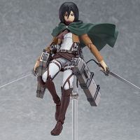 ผ่าพิภพไททัน 17ซม.Mikasa Ackerman Action Figureออกแบบสะสมของเล่นจอแสดงผลแม่พิมพ์