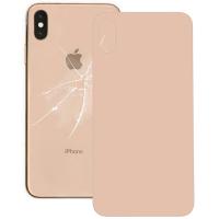 ฝาหลังเป็นกระจกสำหรับ iPhone XS Max (สีดำ)