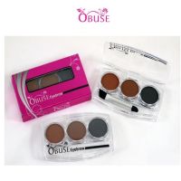 Obuse Eyebrow OB039 โอบิวส์ เขียนคิ้วพาเลทฝุ่น