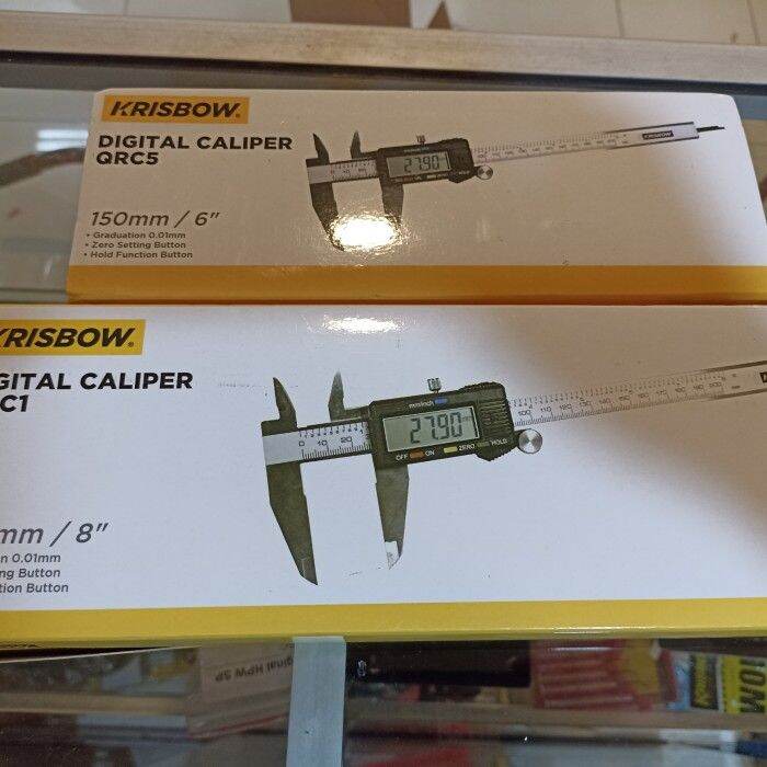 SIGMAT DIGITAL KRISBOW / DIGITAL CALIPER 150MM/6IN 0.01MM djm