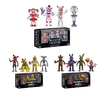 4pcs/set FNAF Five Nights Security Breach Freddy Action Figures