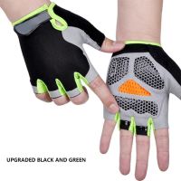 Anti-slip Fingerless Gloves Breathable Womens Mens Gloves Anti-shock Sport Bicycle Gloves Tactical Gloves Cycling Equipment