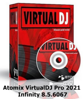 Atomix VirtualDJ Pro 2021 Infinity 8.5.6067 (x64) ตัวเต็ม โปรแกรม Remix เพลง ปรับแต่งเสียงเพลง ที่จะทำให้คุณเป็น DJ มืออาชีพ  558 MB