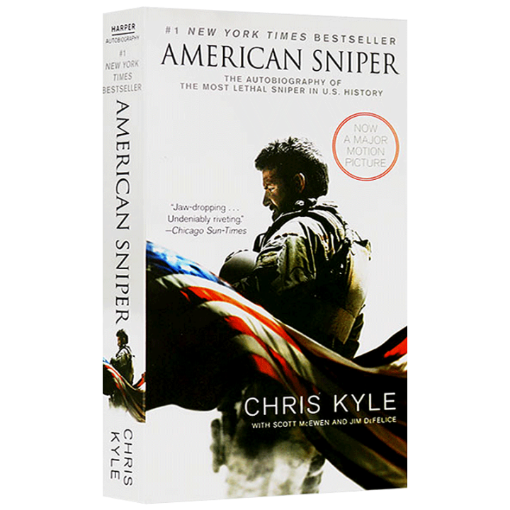 Genuine American Sniper English Original Autobiographical Novel 