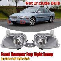 Front Bumper Foglight Fog Light Lamp 8620224 8620225 Replacement for Volvo S80 1999-2006