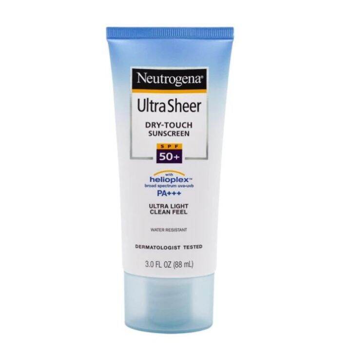 Neutrogena Ultra Sheer Dry Touch Sunscreen SPF50+ (88ml) Exp 2024 | Lazada