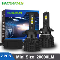 YHKOMS Top Quality H1 H4 H7 Led H8 H11 HB3 9005 HB4 9006 Led Headlights Mini Fog Lamp Car Light Bulbs Automobiles Auto Lamp