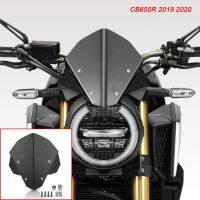 For Honda CBR650R 2019 2020 Motorcycle Aluminum Windshield Windscreen Deflectors CB 650R Neo Sports Cafe Radiator Guard 2019