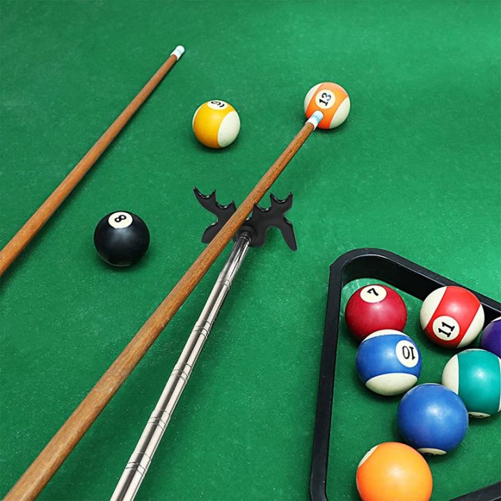 retractable-billiard-cue-stick-bridge-with-bridge-head-billiard-pool-cue-accessory-for-pool-table-bridge-head