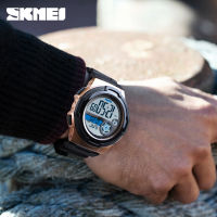 SKMEi MenS Brand Watch Pu Strap Sport Digital Led Digital Clock Waterproof Watch 1437