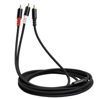 RCA Y Adapter Cable Subwoofer Y Cable 1X RCA to 2X RAC Audio Cable 1 Rca to 2 Rca Power Amplifier Audio Cable