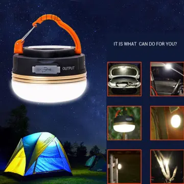 1pc Rechargeable Camping Lantern Retro LED Camping Light Vintage Outdoor  Portable Tent Camping Lantern Light