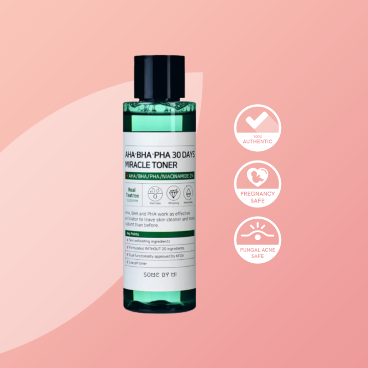 [SOMEBYMI]Some By Mi AHA/BHA/PHA 30 Days Miracle Toner 150ml Facial Toner Serum Blackheads