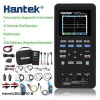 Hantek เครื่องตรวจเซ็นเซอร์การจุดระเบิดมัลติมิเตอร์ภาษาอังกฤษ,เครื่องมือวินิจฉัยความผิดปกติของรถบัส2D8วินิจฉัยรถยนต์แบบ2ออสซิลโลสโคปรถยนต์