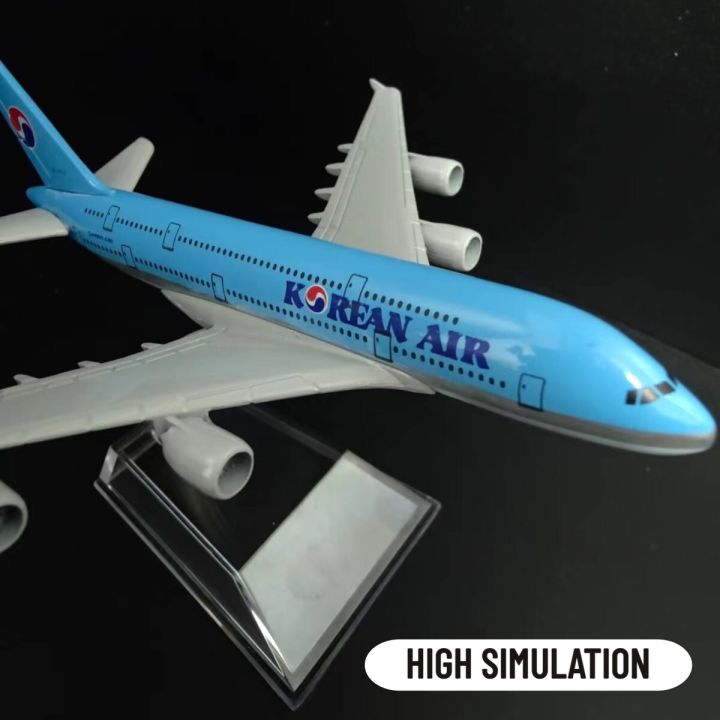 ขนาด1-400โมเดลเครื่องบินทำจากโลหะเครื่องบินโบอิ้งโลหะผสมจากการบินโลกของเล่นขนาดเล็กสะสม
