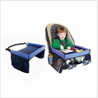 RVXYO Waterproof Dining Table Car Storage Table Waterproof Toy Table On-board Childrenand#39;s Snack Table Kids Car Seat Travel Tray Kids Toy Storage Bag Safety Seat Tray