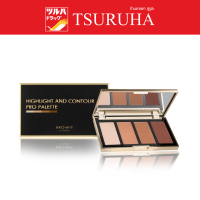 Browit Highlight and Contour Pro Palette 3.5gx4 Colors / บราวอิท ไฮไลท์แอนด์คอนทัวร์ 3 กรัม x 4 สี