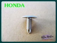 HONDA CLIP LOCK END THE BACK OF THE CAR (FLESH COLOR , THREADED) #กิ๊บล๊อกฝาท้าย กิ๊บล๊อกฝากระโปรงท้าย รถยนต์ฮอนด้า สีครีม สีเนื้อ